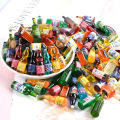 20Pcs 1:12 1:6 Dollhouse Miniature Drink Bottles Model Dolls Kitchen Accessories Huiye.