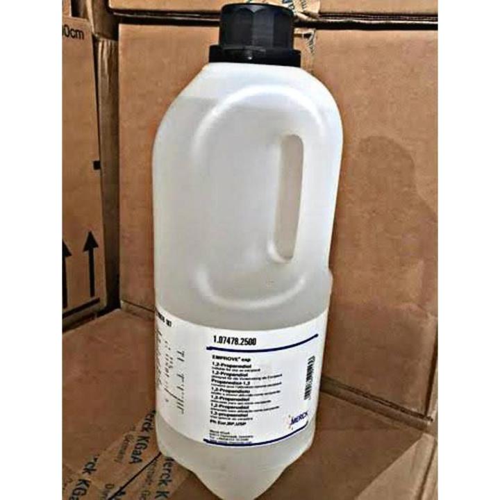 ISOLATECH Propyleenglycol 1L (1000 ml) 99,9% farmaceutische kwaliteit | Voor levensmiddelen en cosmetica | Kleurloos, reukloos | 1,2-propaandiol