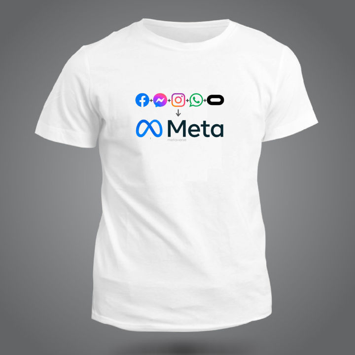 Meta%20Logo%20Design%20Roundneck%20Half%20sleeve%20T-Shirt%20-%20T%20Shirt%20-%20Image%202