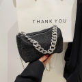 Fashion Glitter Rhinestone Evening Bag Women Trend Luxury Shiny Handbag Female Nightclub Carnival Party Crossbody Underarm Bag.