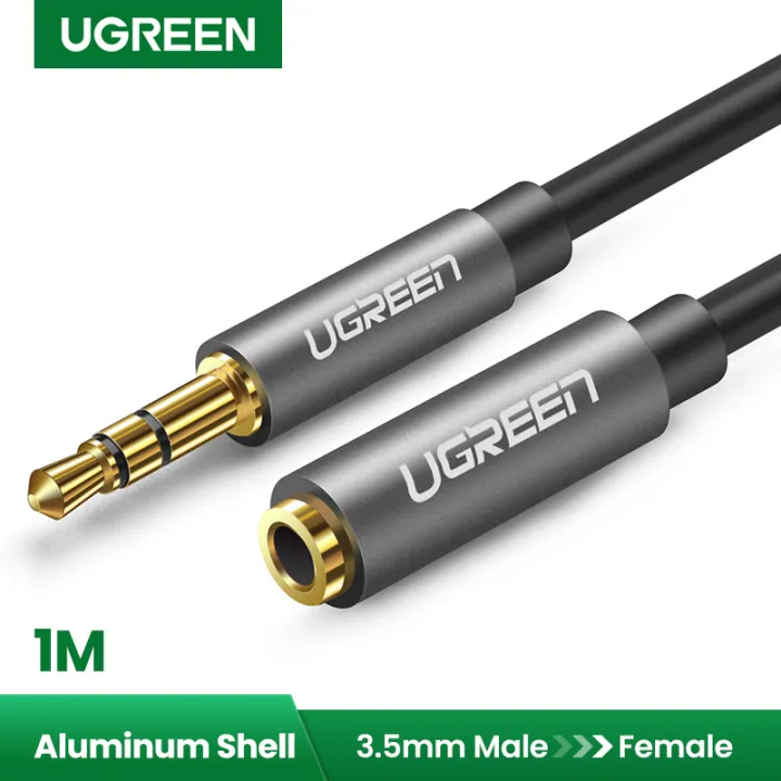 Ugreen%203.5mm%20Extension%20Audio%20Cable%20Male%20to%20Female%20Aux%20Cable%20Headphone%20Cable%203.5%20mm%20extension%20cable%20for%20iPhone%206s%20MP3%20MP4%20Player%20iPad%20Cell%20Phones%20-%20Image%202