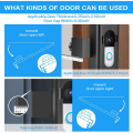 Video Doorbell Upgrade Anti-Theft Video Doorbell Bracket Drill-Free Mounting Bracket.