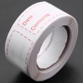 BRADOO- 300Pcs Removable Freezer Labels Food Storage Stickers & 1 Roll/500Pcs Fragile Stickers - Fragile Handle with Care Labels.