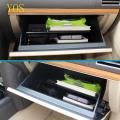 Co-pilot Storage Box Auto Accessories Car Glove Box CHR Interval Tidying Storage Box for TOYOTA C-HR 2016 2017 2018 2019 2020. 