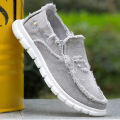 New Slip-on Cloth Shoes Spring/Summer Autumn Tide Shoes Canvas Shoes Men's Soft Bottom Shoes Old Beijing Cloth Shoes Comfortable Casual Shoes Men.