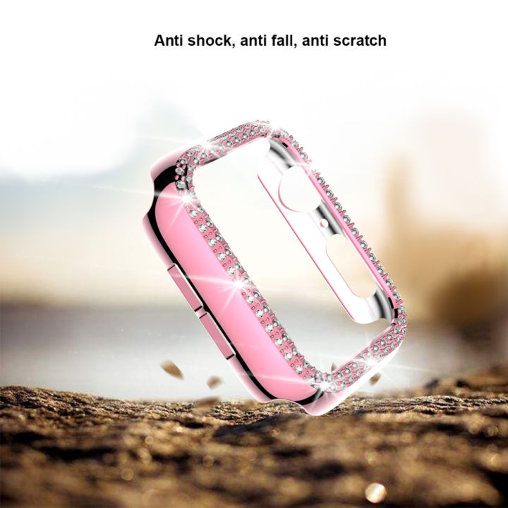 Diamond%20Bumper%20Protective%20Case%20for%20Apple%20Watch%20Cover%20Series%206%20SE%205%204%203%202%201%2038MM%2042MM%20For%20Iwatch%206%205%204%2040mm%2044mm%20watch%20band%20strap%20effect%20and%20easy%20to%20use%20-%20Image%202