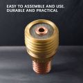 7Pcs/Set #12 Glass Cup Kit Stubby Collets Body Gas Lens Tig Welding Torch For -9/ 20/ 25 Welding Accessories.