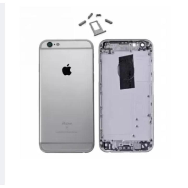 Apple iPhone 6s Polycarbonate Plastic Casing Back Shell Back  Panel Battery Cover Back Door Back Replacement Part with Button