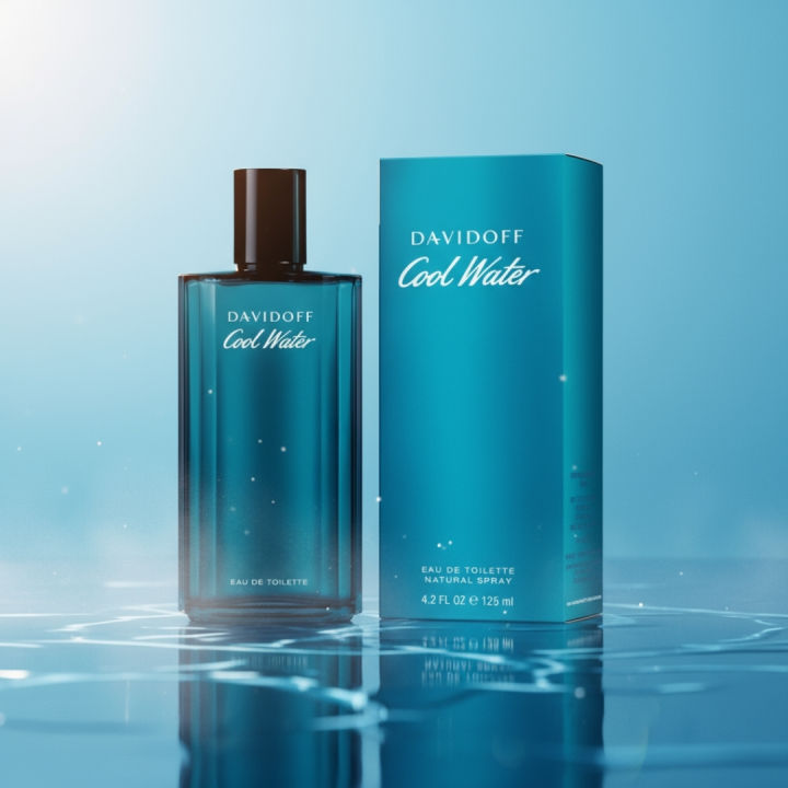 Cool Water Inspired Perfume – Fresh Aquatic & Masculine Fragrance | Long Lasting Attar & Spray
