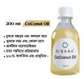 Ribana Organic Virgin Coconut Oil - Moisturizing for Skin, Nourishing for Hair, Healthy Cooking Oil. 