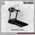 Power Land PL-05AJ1 Motorized Treadmill Black - 2.0HP - Gym Equipment. 