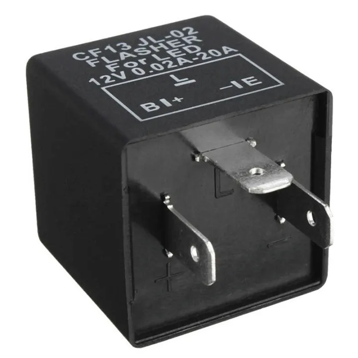 Car%203-pin%20Electronic%20LED%2012V%20Flasher%20Relay%20for%20Turn%20Signal%20Blinker%20-%20Image%204