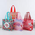 Thickened Valentine's Tote Bag Non Woven Laminated Wedding Party Bag Waterproof Fabric Tote Gift Shopping Bag for Valentine's. 