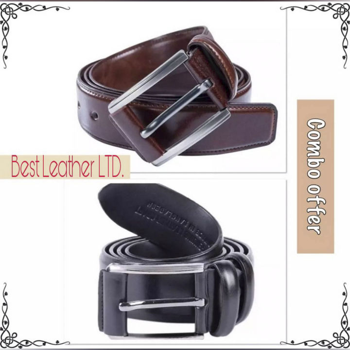 Casual And Formal Combo Offer For Men - Belt For Men