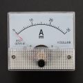 85C1-A Dc Analog Ampere Meter Panel Meter Gauge 30A Amp Gauge Current Mechanical Ammeters.