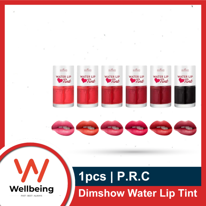 Dimshow Water Lip Tint | 6 Color Shade Available