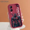 Hontinga for Vivo Y17S Back Cover Cool Man Pattern Case Ladder Soft Rubber Mobile Phone Cover. 
