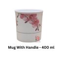 Sharif Melamine Mug/Drinking Mug with Handle/Melamine Mug-400ml. 