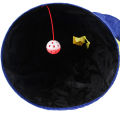 GC 3 Way Cat Tunnel Tube Pet Toys, Collapsible Cat Tunnels Indoor Outdoor Toys, Foldable Interactive Games Props For Exercising Hiding Training.