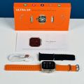 Ultra S9 Android 4g Smartwatch With Dual Camera 4GB/64GB – (Body Color-Golden with double Straps).