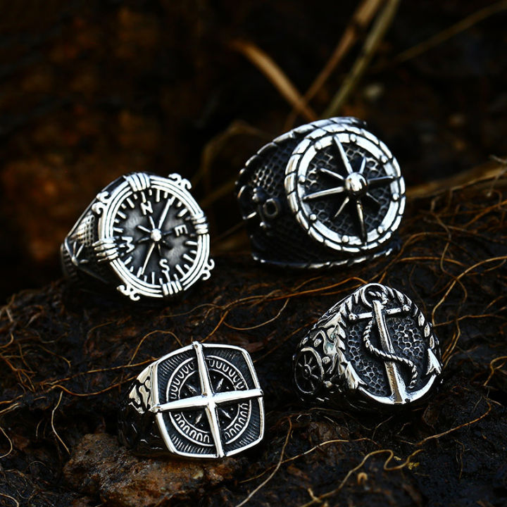 Somen%20Vintage%20Compass%20Ring%20Men%20Stainless%20Steel%20Cast%20Ship%20Anchor%20Ring%20-%20Image%206