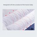 Ketsumeishi Pillow Cervical Support Single Double One-Pair Package Home Improve Sleeping Low Loft Pillow Cervical Pillow Insert.