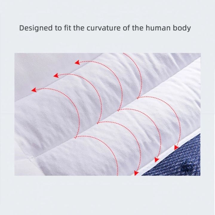 Ketsumeishi%20Pillow%20Cervical%20Support%20Single%20Double%20One-Pair%20Package%20Home%20Improve%20Sleeping%20Low%20Loft%20Pillow%20Cervical%20Pillow%20Insert%20-%20Image%206