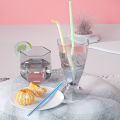 HIFUAR Drinking Straws Flexible Straws Disposable Plastic Bendable Straws Striped Multi Colored Straws For Party Home Kitchen 100Pcs/Pack. 
