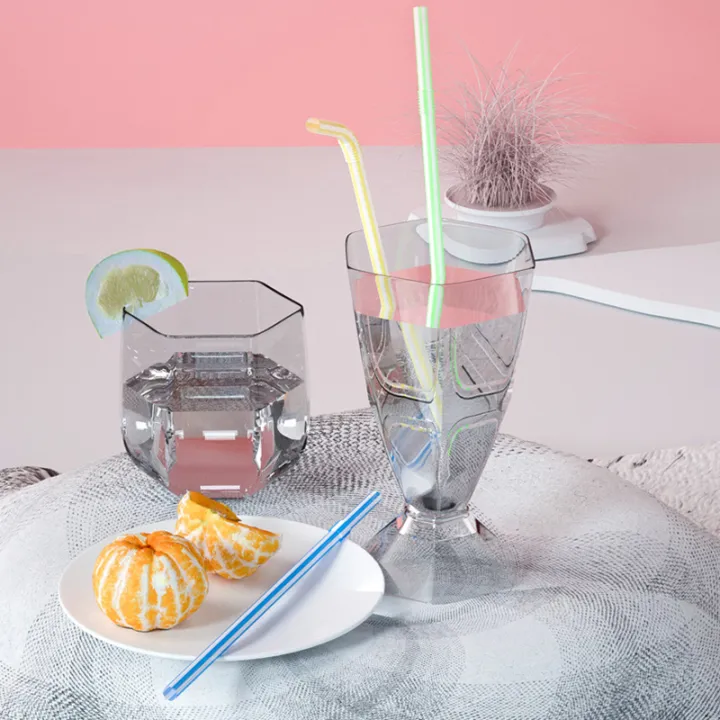 HIFUAR%20Drinking%20Straws%20Flexible%20Straws%20Disposable%20Plastic%20Bendable%20Straws%20Striped%20Multi%20Colored%20Straws%20For%20Party%20Home%20Kitchen%20100Pcs/Pack%20-%20Image%207