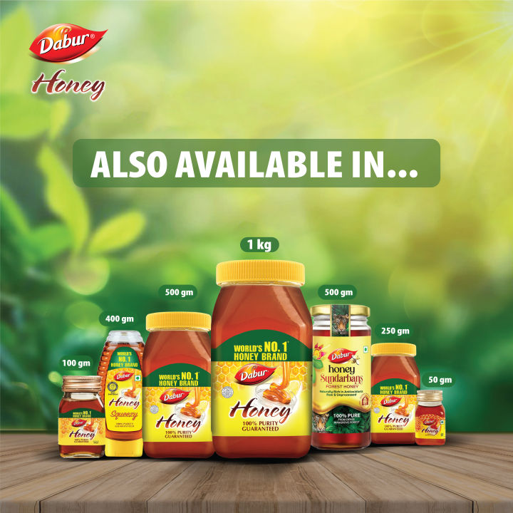 Dabur%20Honey:%20100%25%20Pure%20Honey%20with%20No%20Sugar%20Adulteration%20500%20gm%20-%20Image%205