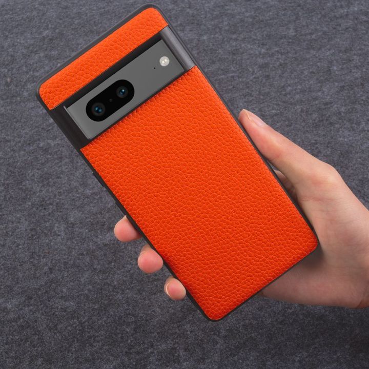 Alien%20Luxury%20Pixel%207%20Pro%20Case%20Business%20Cowhide%20Leather%20Phone%20Cases%20For%20Google%20pixel8pro%20Cover%20Full%20Protection%20Shockproof%20Back%20Carcasa%20-%20Image%203