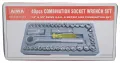 Aiwa 40 Pcs Multipurpose Combination Socket Set with Box.