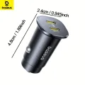 Baseus Go Trip DP1 30W Car Charger Dual USB C- C.