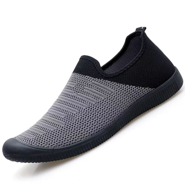 Four Seasons Men's Casual Shoes Men's Breathable Loafers Men's Driving Shoes Running Sneakers Men's One Pedal38-45