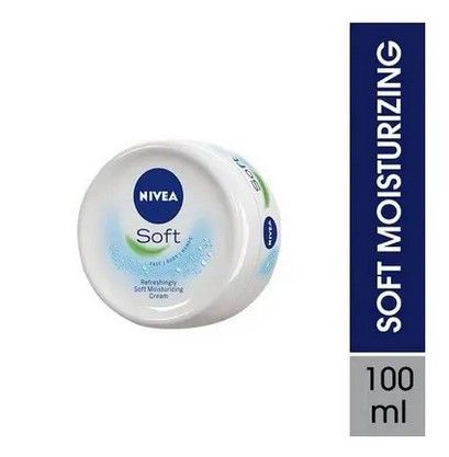 International Indian Product Nivea Soft Jar Moisturising Cream (100ml)
