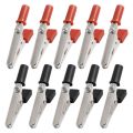 10A Handle Electrical Crocodile Alligator Clips & 14.4V 18V Li-Ion Charger for Makita Dc18Rf (Us Plug). 