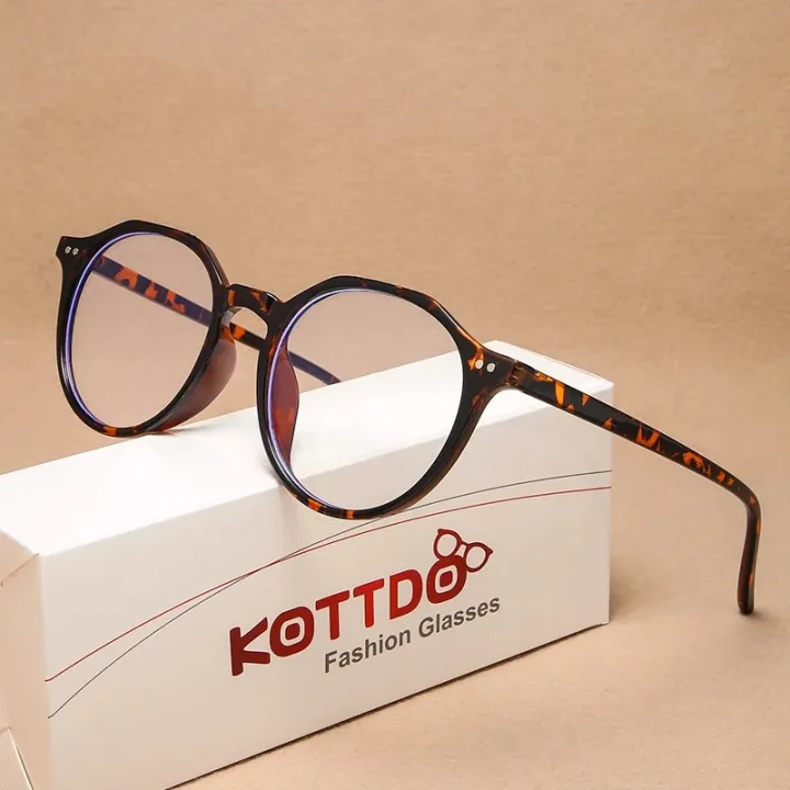 KOTTDO%20Classic%20Plastic%20Anti-blue%20Light%20Clear%20Lens%20Glasses%20Frames%20for%20Women%20Vintage%20Round%20Computer%20Game%20Glasses%20Frame%20Men%20-%20Image%203