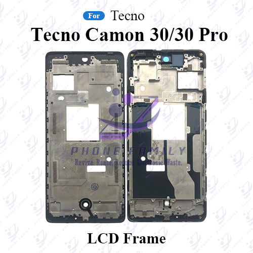 For Tecno Camon 30 4G CL6, CL6k Only Front LCD Frame Middle Chassis Housing