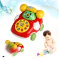 Children'S Simulation Phone Toys Cartoon Smile Pull Wire Phone Baby Toy Educational Developmental Kids Gift Develop Intelligence - Baby Toys. 
