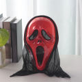 Halloween Horror Demon Half Face Mask Cosplay Mask Halloween Performance Dress Up Props. 