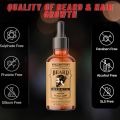 Fulllight Tech Beard Oil for Men Fast Growth and Soft Beard with Natural Beard Growth Oil for Men Nourishes and Strengthens Uneven Patchy Beard Fix-30 ml. 