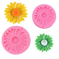 Daisy Flower Silicone Mold DIY Jewelry Casting 3D Flower Shape Epoxy Resin Mold Daisy Soap Making Craft Candle Mould Home Decor Demoo.