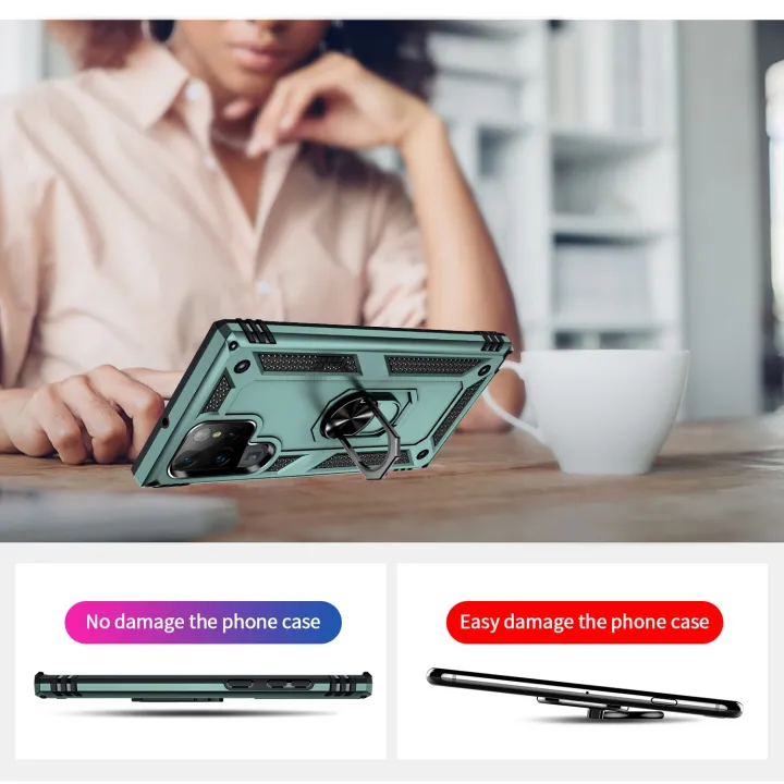 For%20Samaung%20Galaxy%20S22%20Ultra%205G%20Shockproof%20TPU%20+%20PC%20Protective%20Case%20with%20360%20Degree%20Rotating%20Holder(Black)%20-%20Image%207