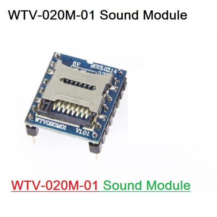 WTV020-SD-16P WTV020M01 V1.00 Sound Module SD Card Voice Module MP3 ...