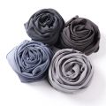 Solid Color Hijab for Women Soft Chiffon 36 Colors Fashion Comfort Long Scarf Elegant Headscarf Breathable Wrap Scarves ASD88. 