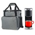 Coffee Maker Bag Single Coffee Brewer Waterproof Storage Bag with Extra Pockets Coffee Machine Storage Bag. 