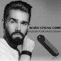【Daily Necessities For Anyone Store】CestoMen 1 Pcs Men Beard Comb Small Metal Hairdresser Moustache Massage Anti-static Hair Combs Hair.
