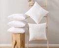 Synthetic Fiber White Cushion 16"x 16", 05pcs,.