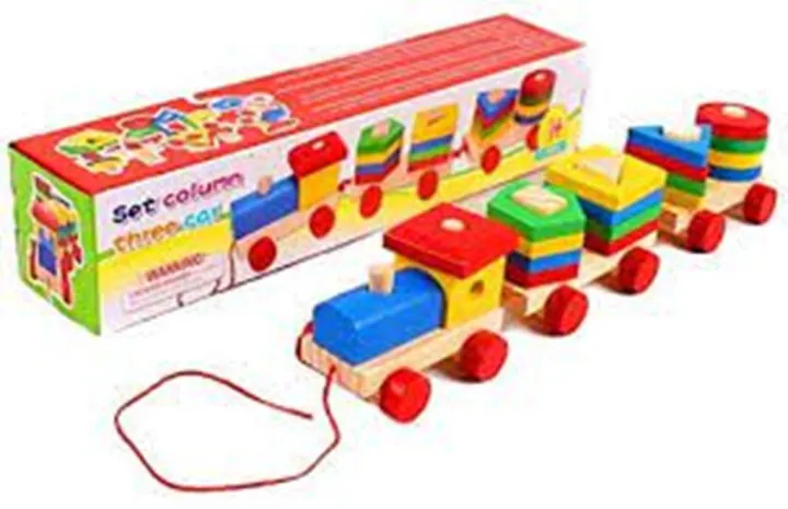 Wooden%20Set%20Column%20Three%20Car%20CHILDREEN%20Early%20Educational%20Geometric%20Matching%20Shape%20Building%20Vehicle%20Block%20Wooden%20Toy%20-%20Image%205