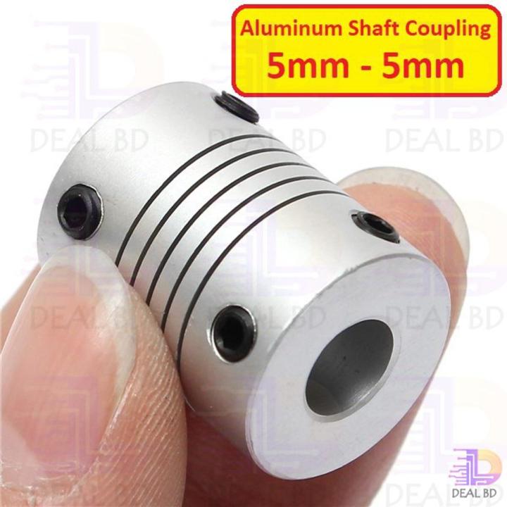 Uxcell 5mm To 5mm Shaft Coupling 25mm Length 20mm Diameter Stepper Motor Coupler Aluminum Alloy Joint Connector For 3d Printer Cnc Machine Diy Encoder